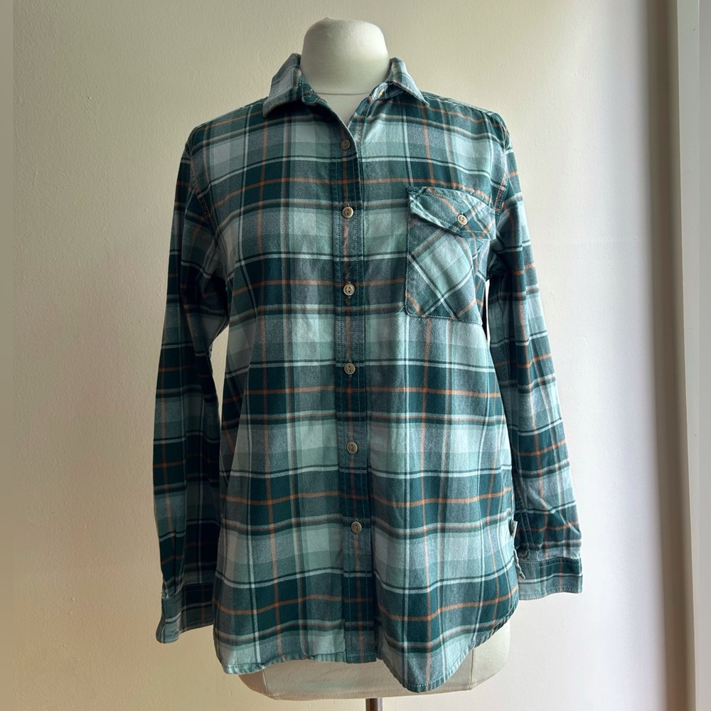 The North Face Size S Top Button Down Plaid